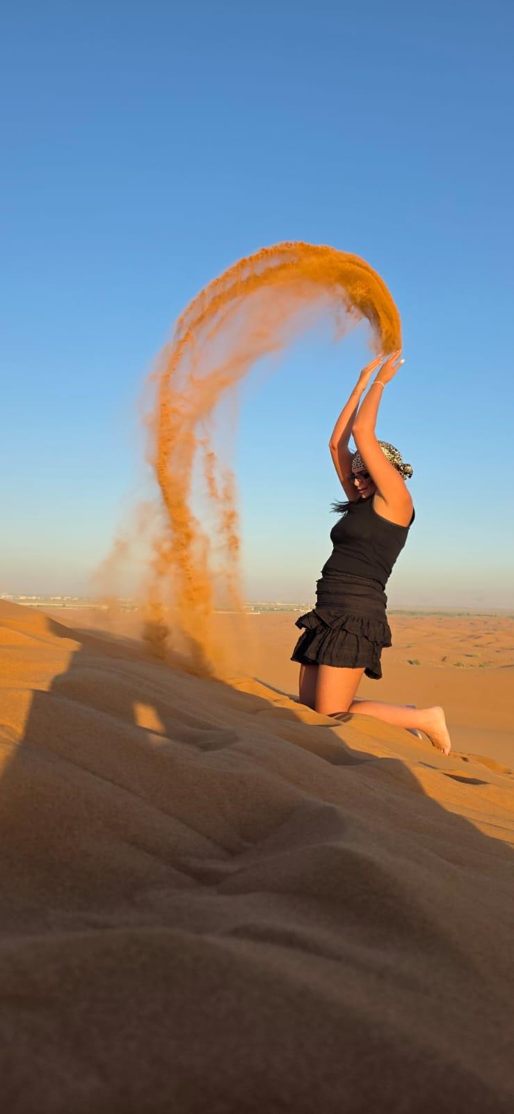 Desert camp evening experience